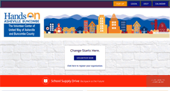 Desktop Screenshot of handsonasheville.org