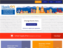 Tablet Screenshot of handsonasheville.org